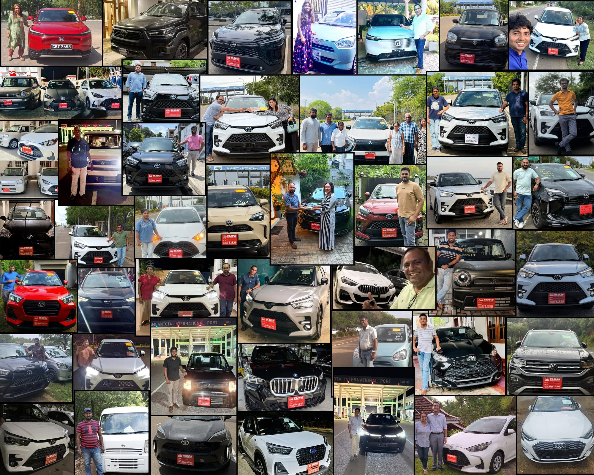 RAV Auto Trading customer deliveries and vehicle handovers